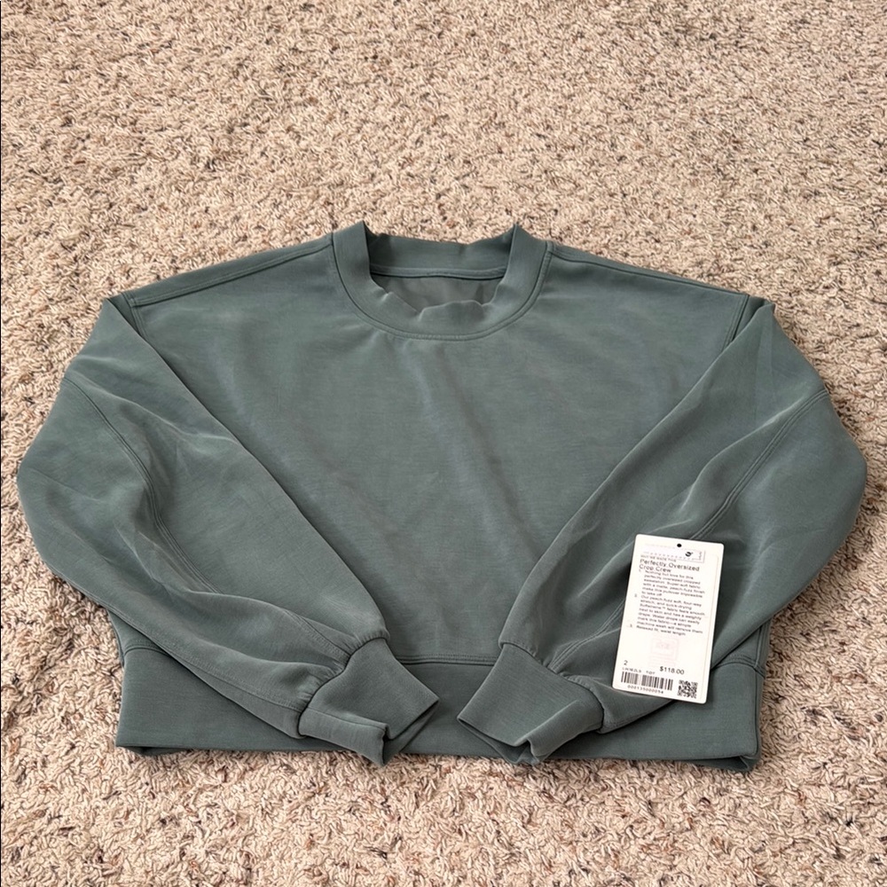 lululemon Perfectly Oversized Crop Crew